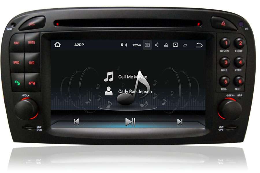 Mercedes-Benz A/C/CLK/E/G/M/ML/S radio replacement upgrade dab carplay bluetooth 